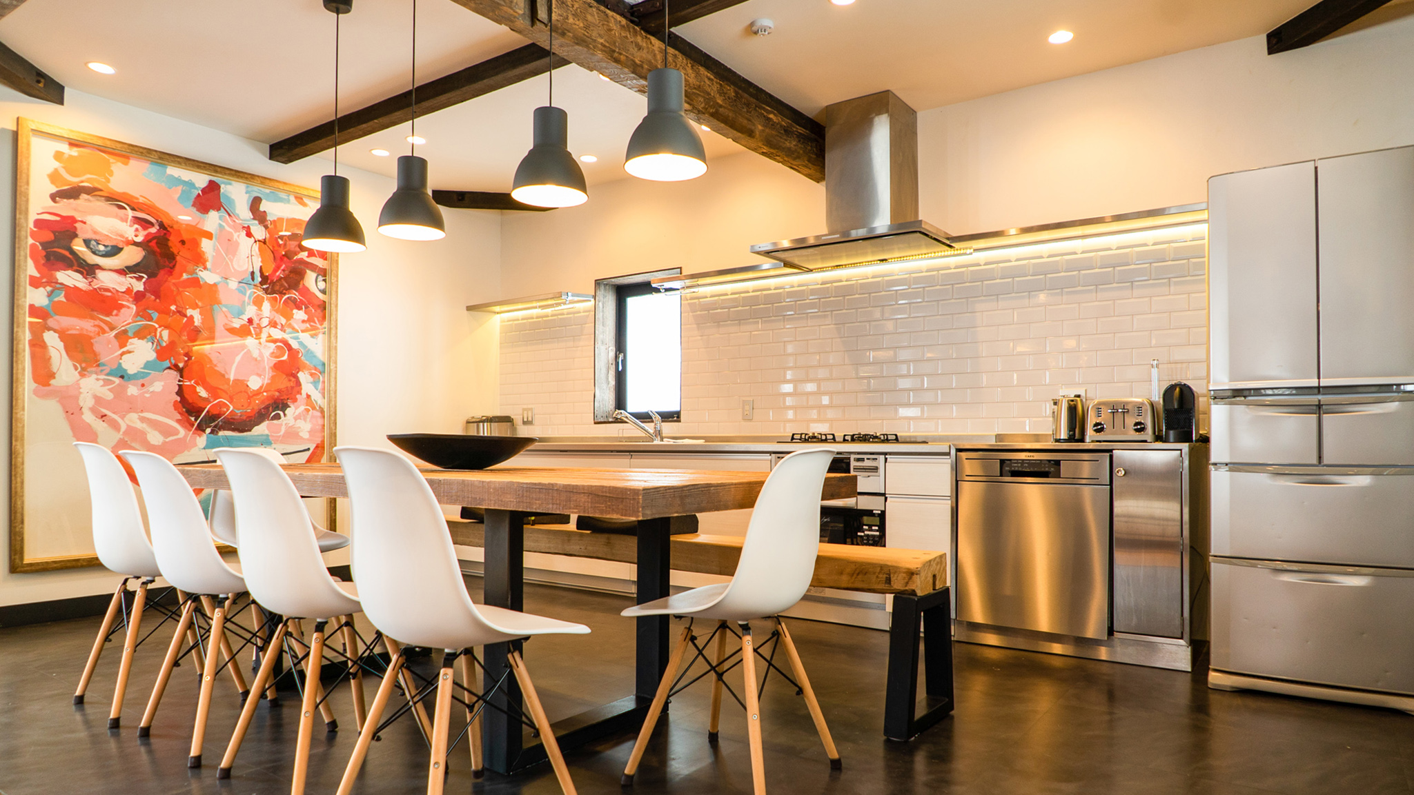 Momiji Lodge - Dining Room Momiji Lodge - Dining Room